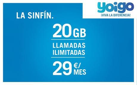 A partir del 1 de diciembre vuelve la SinFín con 20GB de datos por temporada navideña