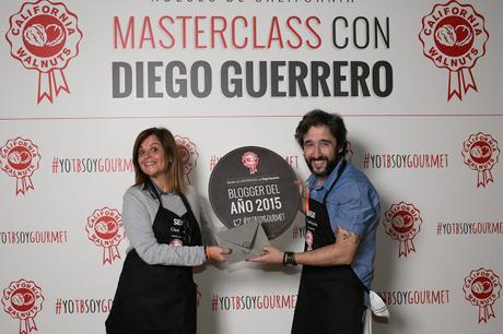 Masterclass con Diego Guerrero y nueces de california - una gran experiencia en #DSTAGE