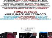 Bunbury firmará discos Madrid, Barcelona Zaragoza