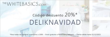The White Basics textiles dormitorio sabanas algodon peinado ropa cama blanca básica Navidad regala Mediterráneo calidad estilo nórdico blog descuentos navidad compras navidad accesorios textiles hogar 