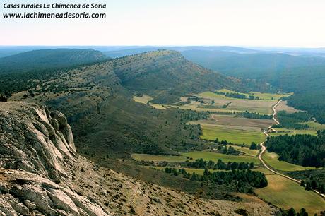 cabeza del aro y los cubillos desde el pico de navas