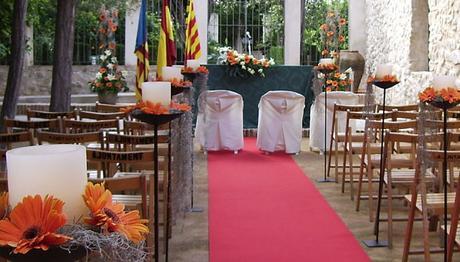 decoracion de una boda en casa