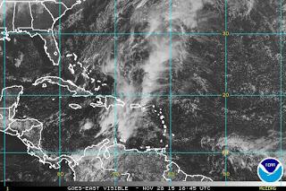 Vaguada avanza sobre República Dominicana.