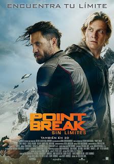 POINT BREAK (SIN LÍMITES) - Cartel final