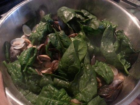 Garbanzos con almejas y setas – Ceci con cozze, vongole e funghi garbanzosalmejasmejillones5