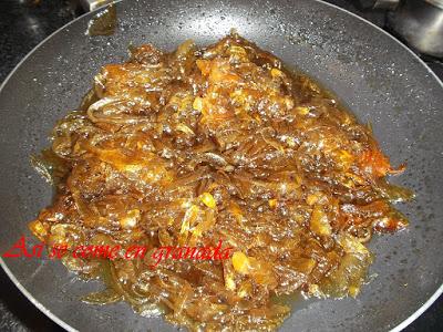 Cebolla caramelizada Cebolla caramelizada
