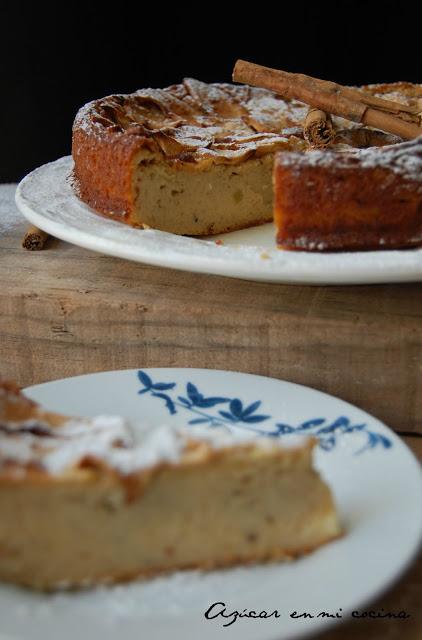 Tarta de manzana especiada #El asaltablog