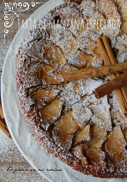 Tarta de manzana especiada #El asaltablog