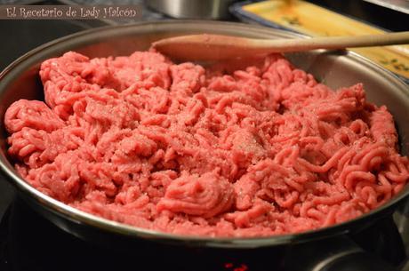 Cottage Pie con zanahorias o pastel de carne inglés - Reto #elasaltablogs