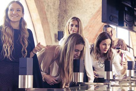 Un día con Rosa Clará en Cavas Codorníu bodas de cuento evento rosa clara codorniu www.bodasdecuento.com