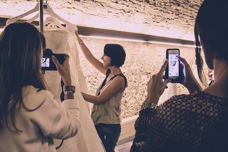 Un día con Rosa Clará en Cavas Codorníu bodas de cuento evento rosa clara codorniu www.bodasdecuento.com