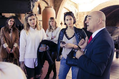 Un día con Rosa Clará en Cavas Codorníu bodas de cuento evento rosa clara codorniu www.bodasdecuento.com