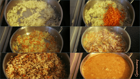 Risotto de panceta y negrillas