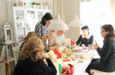 Primer Taller de Empaquetado Creativo Y tan flamenca!... la crónica