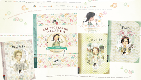 Colección de libros Miranda, el nuevo proyecto de la actriz Itziar Miranda.