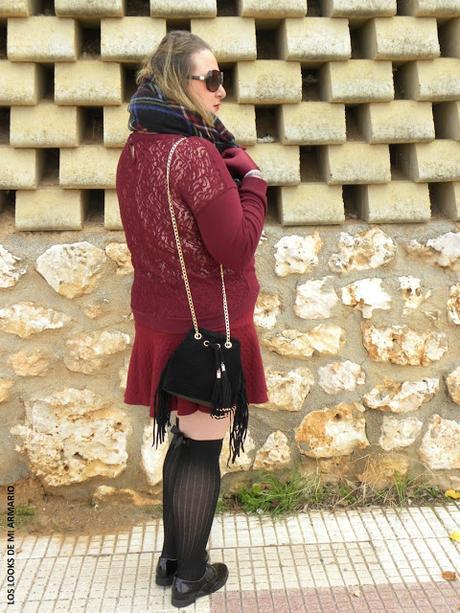 Encaje · Look Curvy http://www.loslooksdemiarmario.com/2015/11/encaje-look-curvy.html