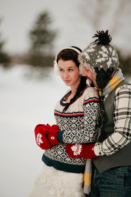PostBoda Divertido en la Nieve.