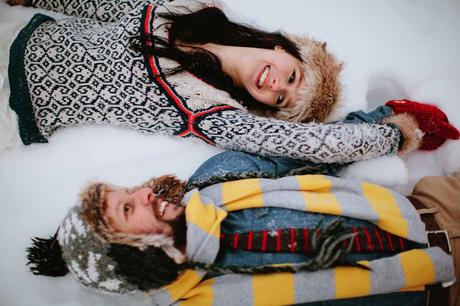 PostBoda Divertido en la Nieve.