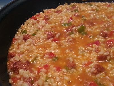 ARROZ CON CHORIZO AL AMONTILLADO