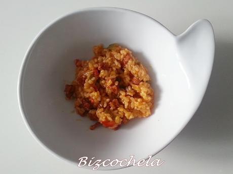 ARROZ CON CHORIZO AL AMONTILLADO