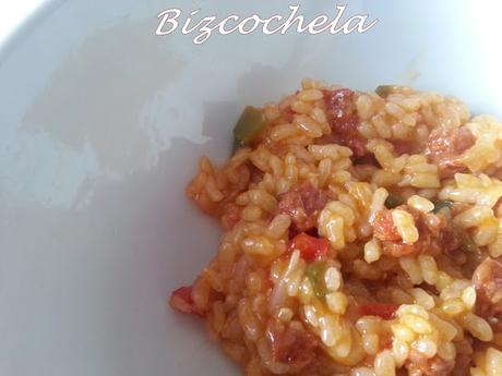 ARROZ CON CHORIZO AL AMONTILLADO