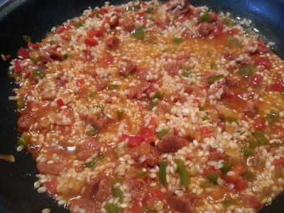 ARROZ CON CHORIZO AL AMONTILLADO