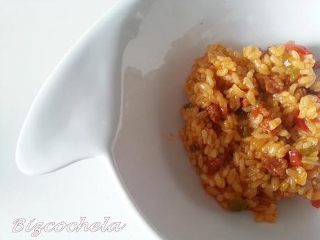 ARROZ CON CHORIZO AL AMONTILLADO