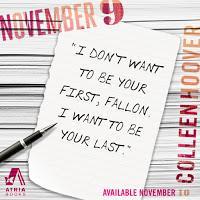 Reseña: November nine by Colleen Hoover