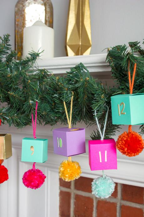 El calendario adviento ideal para hacer con niños!