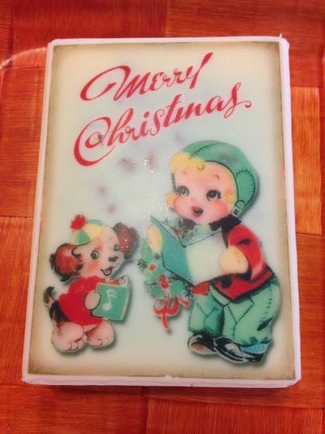 Turrones decorados con chocotransfer y paso a paso del molde Turrones decorados con chocotransfer y paso a paso del molde