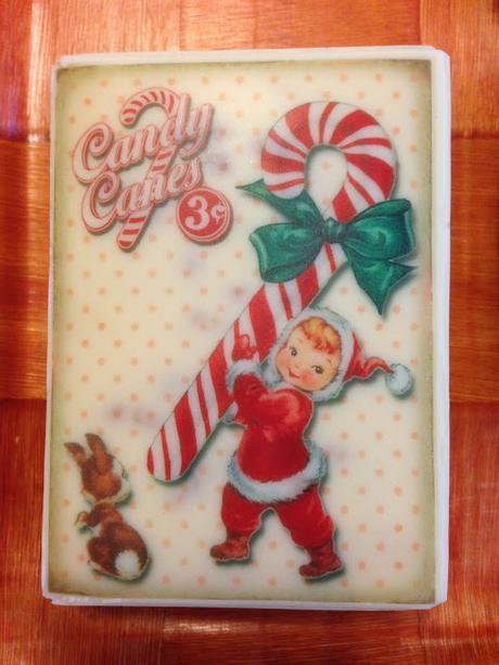 Turrones decorados con chocotransfer y paso a paso del molde Turrones decorados con chocotransfer y paso a paso del molde