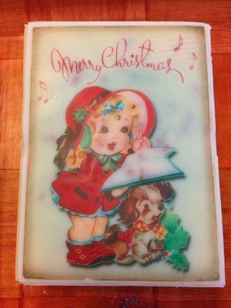 Turrones decorados con chocotransfer y paso a paso del molde Turrones decorados con chocotransfer y paso a paso del molde