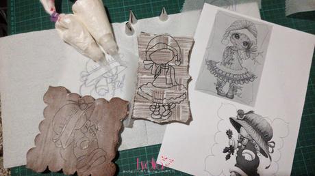 GALLETAS DE NAVIDAD( ILUSTRACIONES DE RUTH MOREHEAD Y SHERRY BALDY , EXPERIMENTANDO PARTE II)