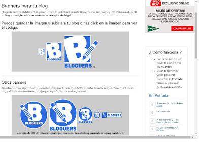 Como funciona Bloguers.net