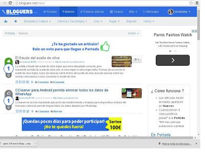 Como funciona Bloguers.net