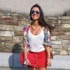 Casaca militar y botas altas Flower power