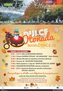 DULCE OTOÑADA  Sábado 5 de diciembre en Navaconcejo