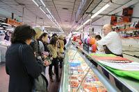 Visitando a Manjaral en el Mercado Central de Castellón. Visitando a Manjaral en el Mercado Central de Castellón.