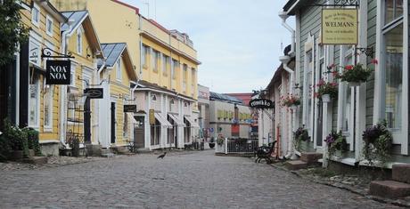 Casas de madera de la 'nueva ciudad'