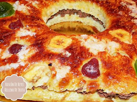 ROSCÓN DE REYES RELLENO DE TRUFA 