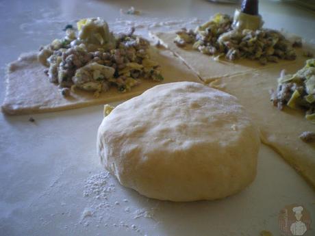 Sorpresas de alcachofas, relleno