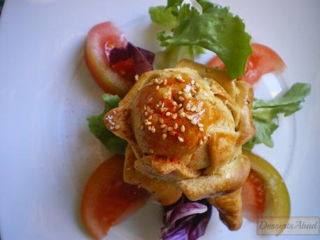 Alcachofas en sorpresa