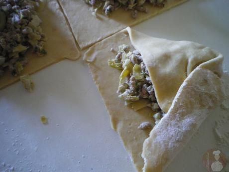 Sorpresas de alcachofas, relleno