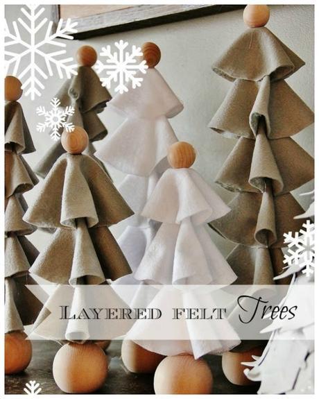 Pequeños árboles de Navidad