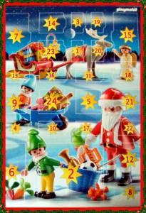 calendario de Adviento de playmobil