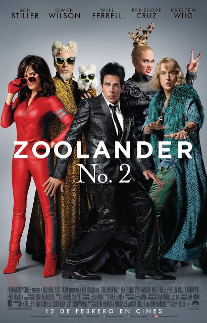 'Zoolander 2': Poster definitivo con Penélope Cruz