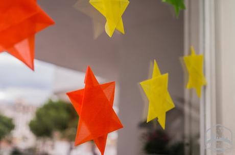 En Adviento, llenemos la ventana de estrellas