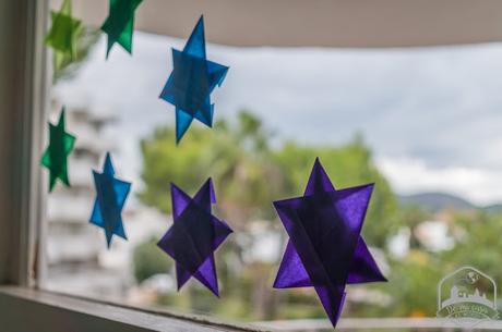 En Adviento, llenemos la ventana de estrellas