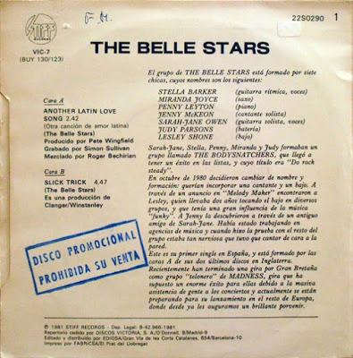 The Belle stars -Another latin love son 7