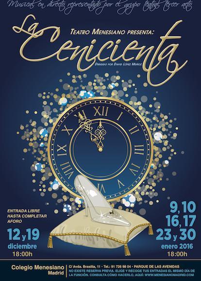 LA CENICIENTA, DIRIGIDA POR DAVID LÓPEZ MUÑOZ EN EL TEATRO MENESIANO DE MADRID: LA CALIDEZ DE UN PERFECTO CUENTO DE HADAS RECONVERTIDO EN MUSICAL POR PRIMERA VEZ EN ESPAÑA